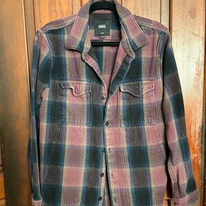 Vans flannel shirt classic fit L